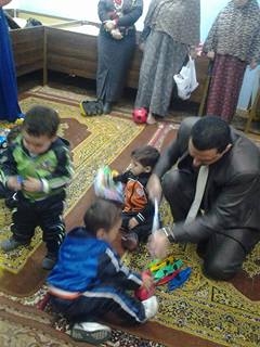 زيارة مفاجئة لرئيس المنظمة لإحدى دور الأيتام بحلوان