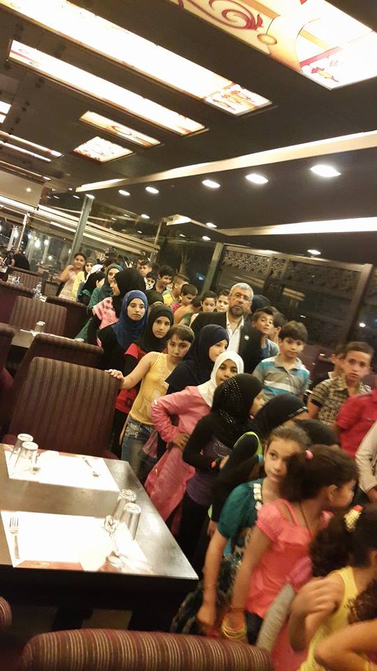 حفل إفطار للأيتام برعاية أمين عام المنظمة السفير فوق العادة : على عقيل