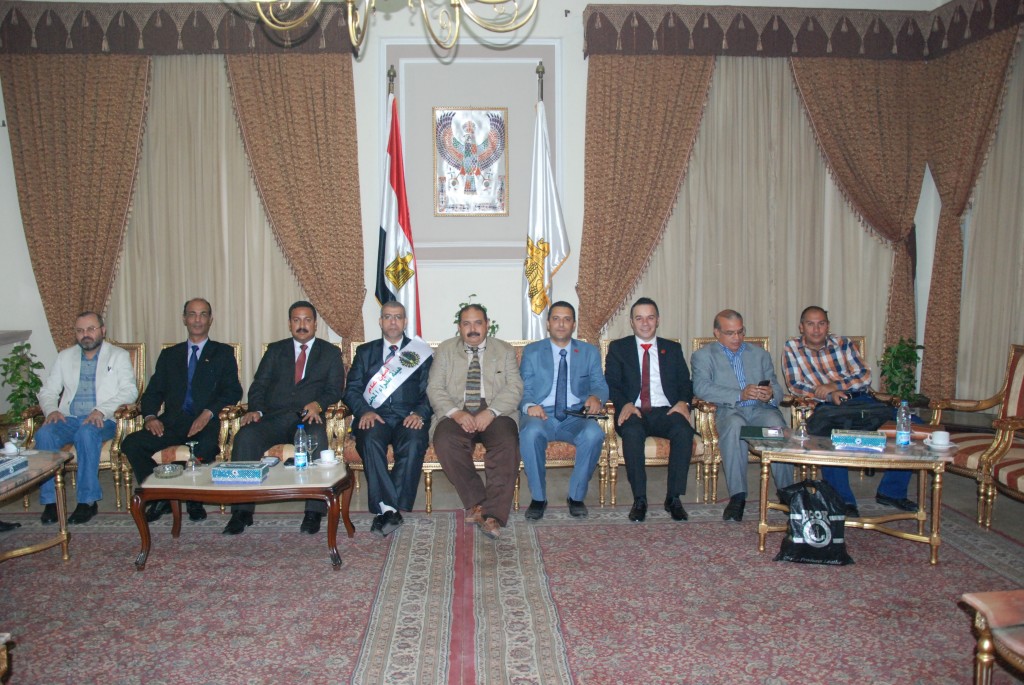 المنظمة الدولية تحتفل بتوقيع بروتوكول تعاون بجامعة عين شمس ورسالة دكتوراه بوجود قيادات من الجيش والشرطة